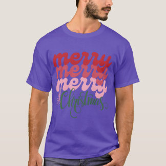 Prettig Prettig Prettig Kerstmis grappig T-shirt