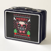 Prettig Pugmas! Lunchbox (Achterkant)