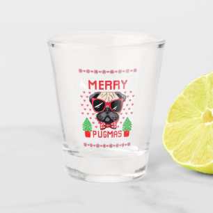 Prettig Pugmas! Shotglas Shot Glas