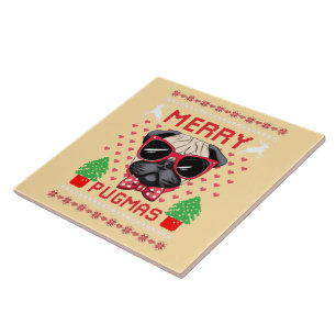 Prettig Pugmas! Tegels Tegeltje