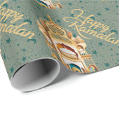 prettig Ramadan Cadeaupapier (Rol Hoek)