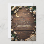 Prettig Ramadan Feestdagenkaart (Voorkant)