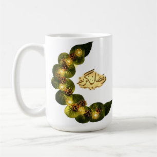 Prettig Ramadan Mubarak Ramadan Kareem Gouden Mosl Koffiemok