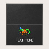 Prettig Samhain!! Kaart (Buitenkant ongevouwen)