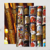 Prettig Shemini Atzeret en Simchat Torah Kaart (Voorkant / Achterkant)