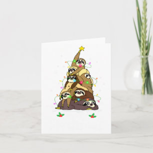 Prettig SloomKerstmis Schattige Kerst Sloom Kerstm Kaart