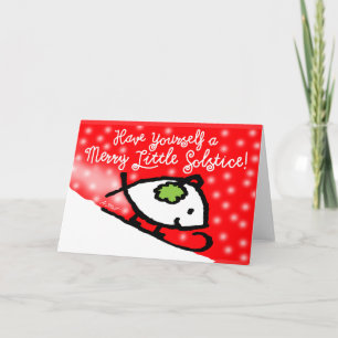 Prettig Solstitieel Klein Feestje! - Kaart