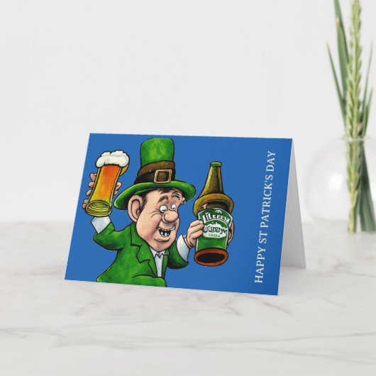 Prettig St. Patrick's Dag Kaart (Voorkant)