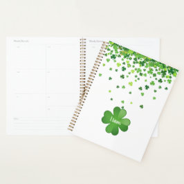 Prettig St. Patrick's Dag – Klassieke Ierse Vierin Planner
