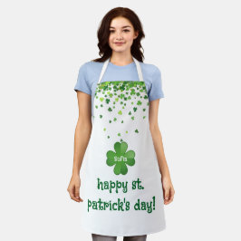 Prettig St. Patrick's Dag – Klassieke Ierse Vierin Schort