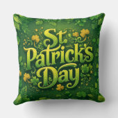 Prettig St. Patrick's Dag Kussen (Achterkant)