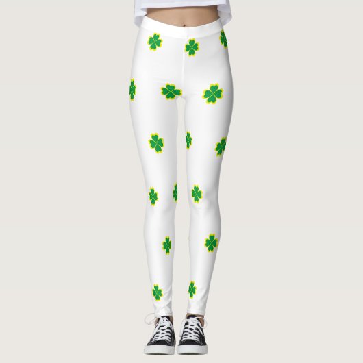 Prettig St. Patrick's Dag! Leggings (Voorkant)