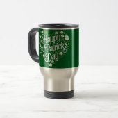Prettig St. Patrick's Dag Reisbeker (Voorkant links)