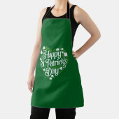Prettig St. Patrick's Dag Schort (Insitu)