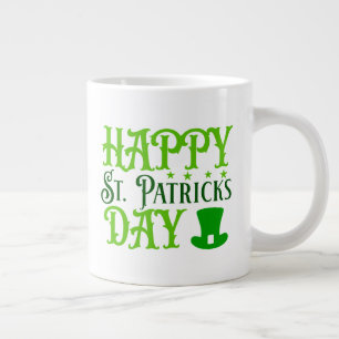 Prettig St. Patrick's Day Extra Grote Beker