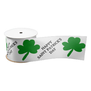 Prettig St. Patrick's Day Groene Shamrocks Lint
