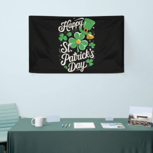 Prettig St. Patrick's Day Iers erfgoed St. Patty's Spandoek