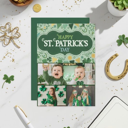Prettig St. Patrick's Day Iers Kaart