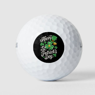 Prettig St Patrick's Day Ierse Erfenis St Patty's Golfballen