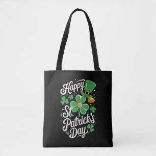 Prettig St Patrick's Day Ierse Erfgoed St Patty's Draagtas