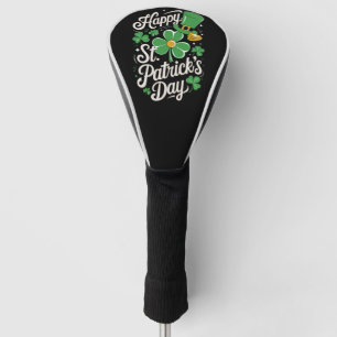 Prettig St Patrick's Day Ierse Erfgoed St Patty's Golfheadcover