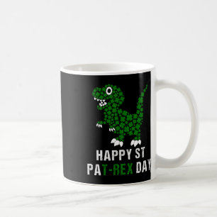 Prettig St. Patrick's Day Patrex T-rex Dinosaur Gr Koffiemok