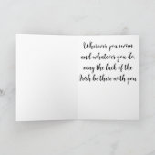 Prettig St. Patrick's Day Zeemeermin kaart (Binnen)