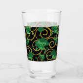 Prettig St. Patricksdag Glas (Voorkant)