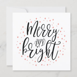 Prettig & Stralend Kerstkaart Kaart