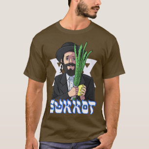 Prettig Sukkot-dag joods T-shirt