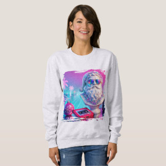 Prettig Synthmas • Retro Kerst Vaporwave T-shirt