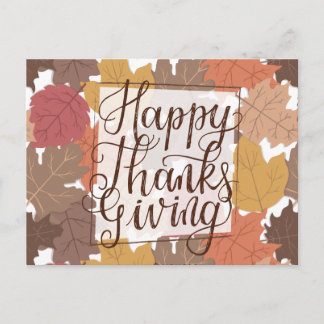 Prettig Thanksgiving Briefkaart