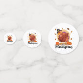 Prettig Thanksgiving Confetti (Voorkanten)
