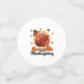 Prettig Thanksgiving Confetti (Kleine voorkant)