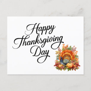 Prettig Thanksgiving Day Briefkaart