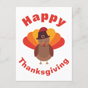 Prettig Thanksgiving Feestdagenkaart