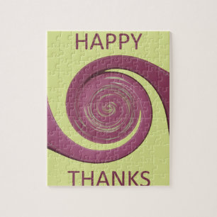 Prettig Thanksgiving Goud Gele wervel ontwerp.png Legpuzzel
