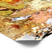 Prettig Thanksgiving, herfstkleuren, Perfect Poster (Hoek)