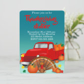 Prettig Thanksgiving Kaart (Staand voorkant)