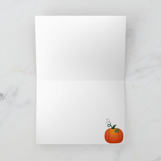 Prettig Thanksgiving Kaart (Binnen)