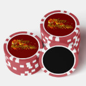 Prettig Thanksgiving Poker Chips (Opstapeling)
