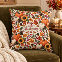 Prettig Thanksgiving Pompoen Zonnebloem Herfst Blo