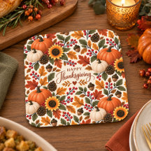 Prettig Thanksgiving Pompoen Zonnebloem Herfst Blo