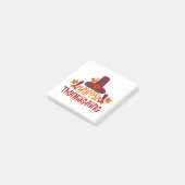 Prettig Thanksgiving Post-it® Notes (Schuin)