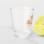 Prettig Thanksgiving Shot Glas (Links)