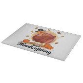 Prettig Thanksgiving Snijplank (Hoek)