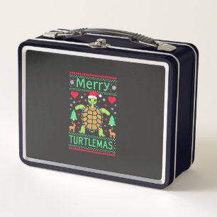 Prettig Turtlemas Kerstverlichting Cute Turtle Ker