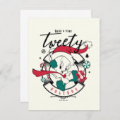 Prettig TWEETY™ feest Notitiekaartje (Voorkant / Achterkant)