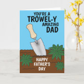 Prettig Vaderdag Voor Een Tuinierende Papa Kaart (Gele Bloem)