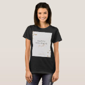 Prettig vakantie ontwerp t-shirt (Voorkant volledig)